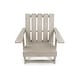 preview thumbnail 13 of 172, Shoreline Fully Assembled All-Weather HDPE Outdoor Folding Modern Adirondack Chair