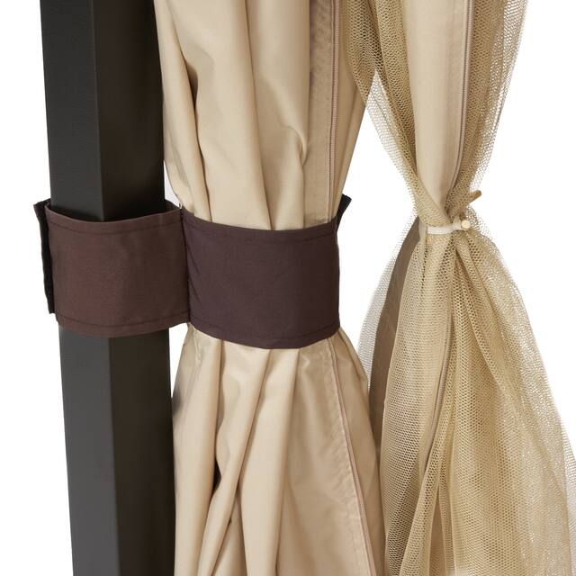 Skyline Fabric Gazebo by Christopher Knight Home