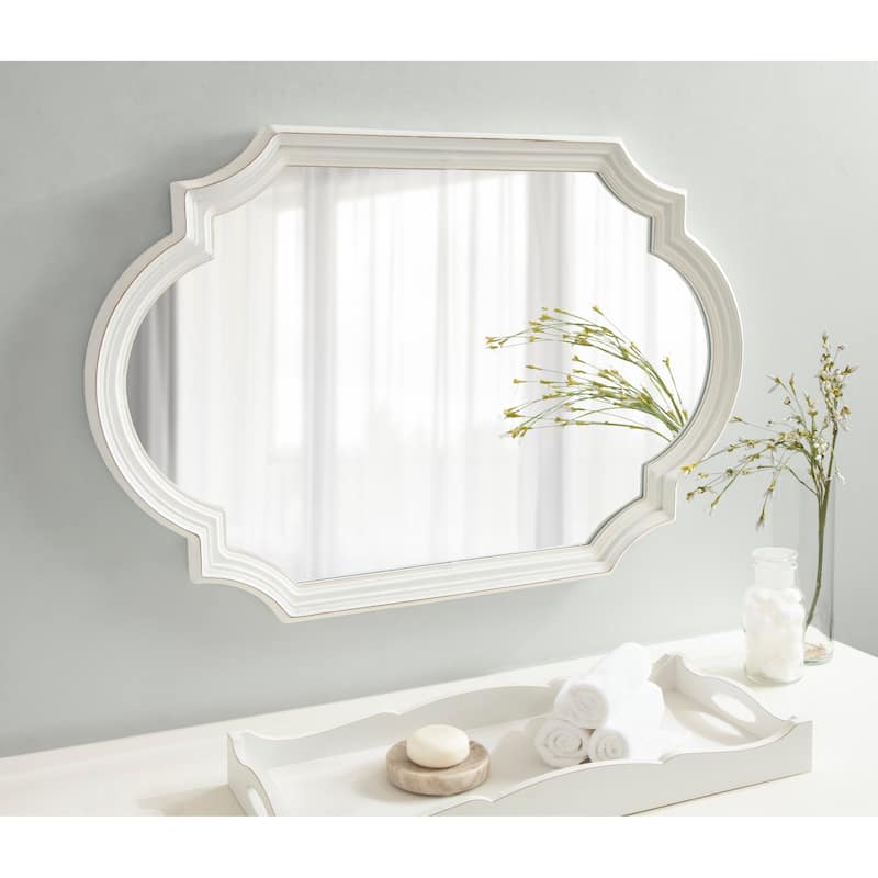 Kate and Laurel Fairbourne Framed Wall Mirror