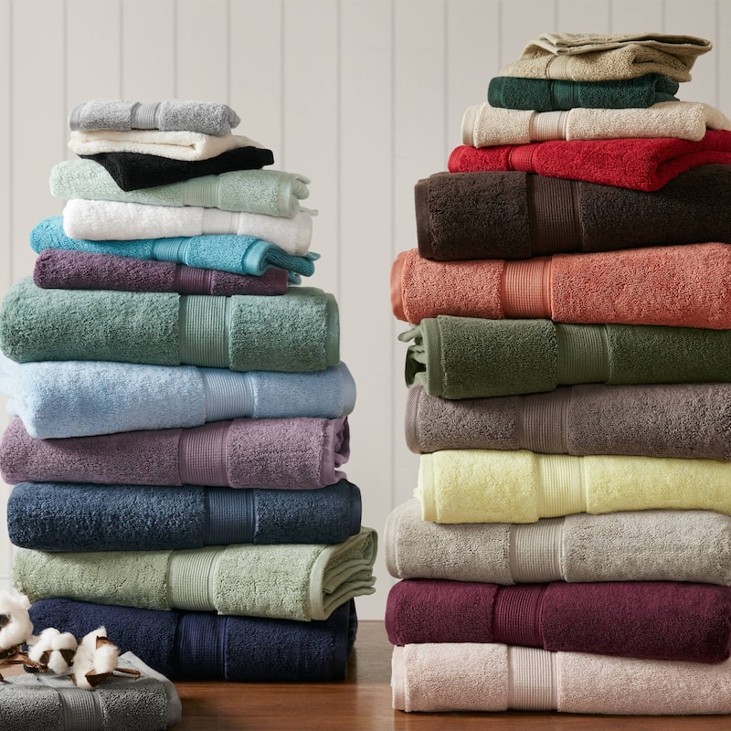 Madison Park Signature 800GSM Ultra-Soft 100% Cotton Absorbent Towel Set