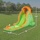 preview thumbnail 7 of 12, Sunny & Fun Compact Inflatable Water Slide Park & Splash Pool with Air Pump