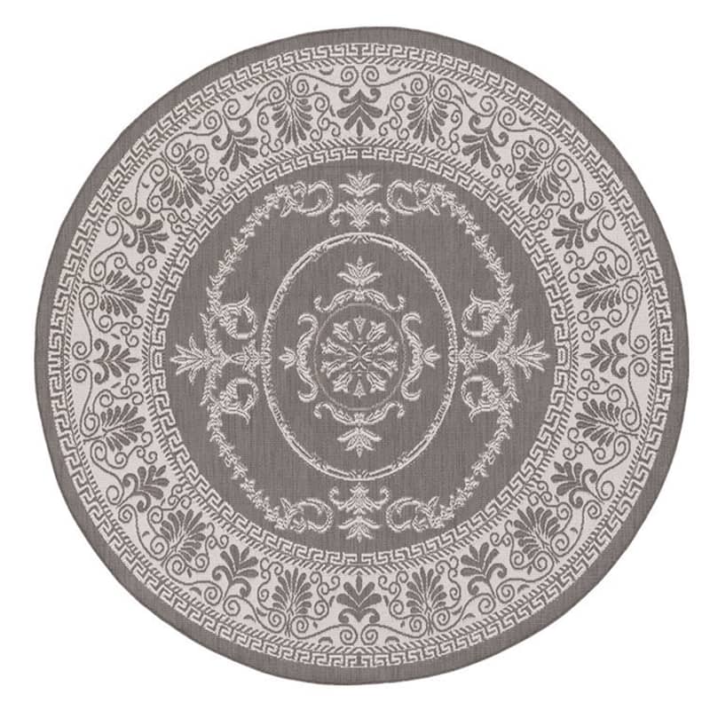 Pergola Emblem Indoor/ Outdoor Area Rug