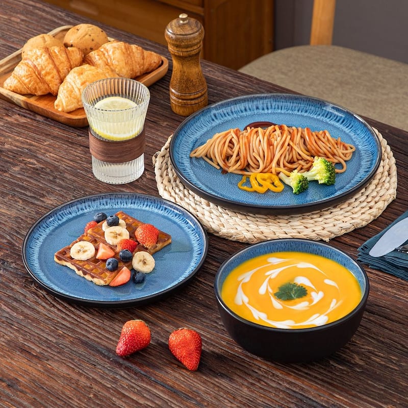 Vancasso PLAYA Kiln-Change Glaze Dinnerware Sets (16/18/24pc)