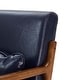 preview thumbnail 51 of 119, Glitzhome Set of 2 30.75"H Mid-Century Modern PU Leather Accent Chairs - 25.75"W x 33.75"D x 30.75"H