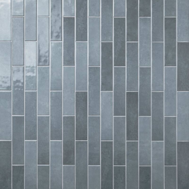 Ackland AKNPTHOK3X12G-CA Hoku - 3" x 12" Ceramic Rectangle Wall Tile -