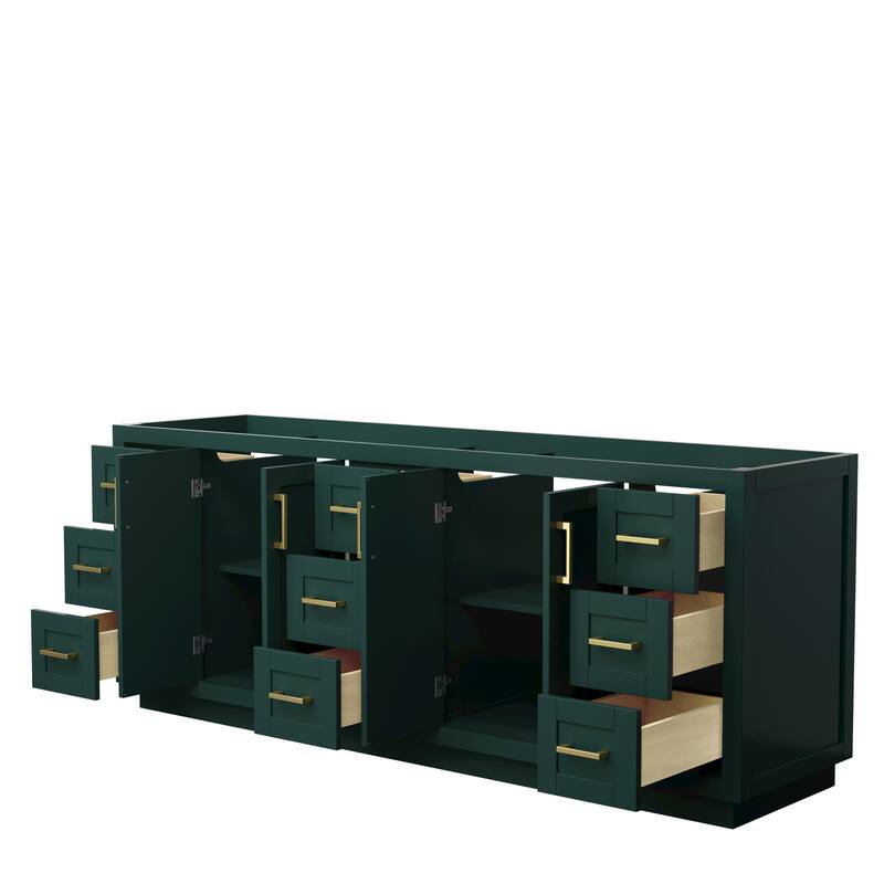 Miranda Double Bathroom Vanity Cabinet, No Mirror