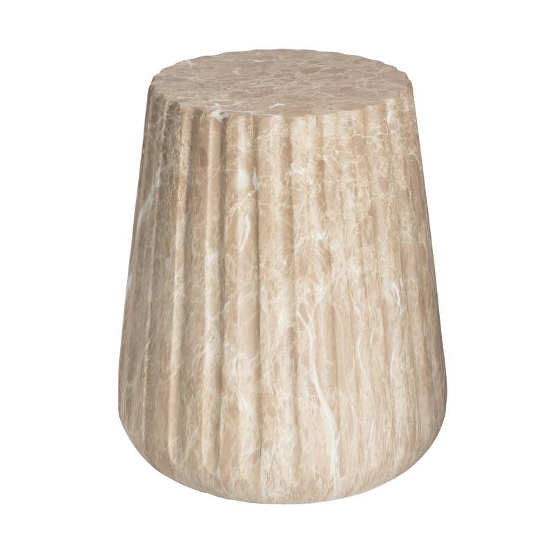 Christopher Knight Home- Sophia MGO Outdoor Carved Side Table