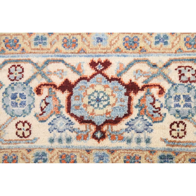Vegetable Dye Floral Ziegler Traditional Area Rug Wool Hand-knotted - 5'11" x 8'11"