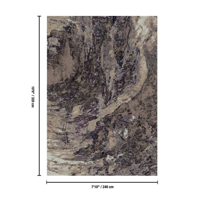 Modern Artistic Area Rug - 6' x 7'