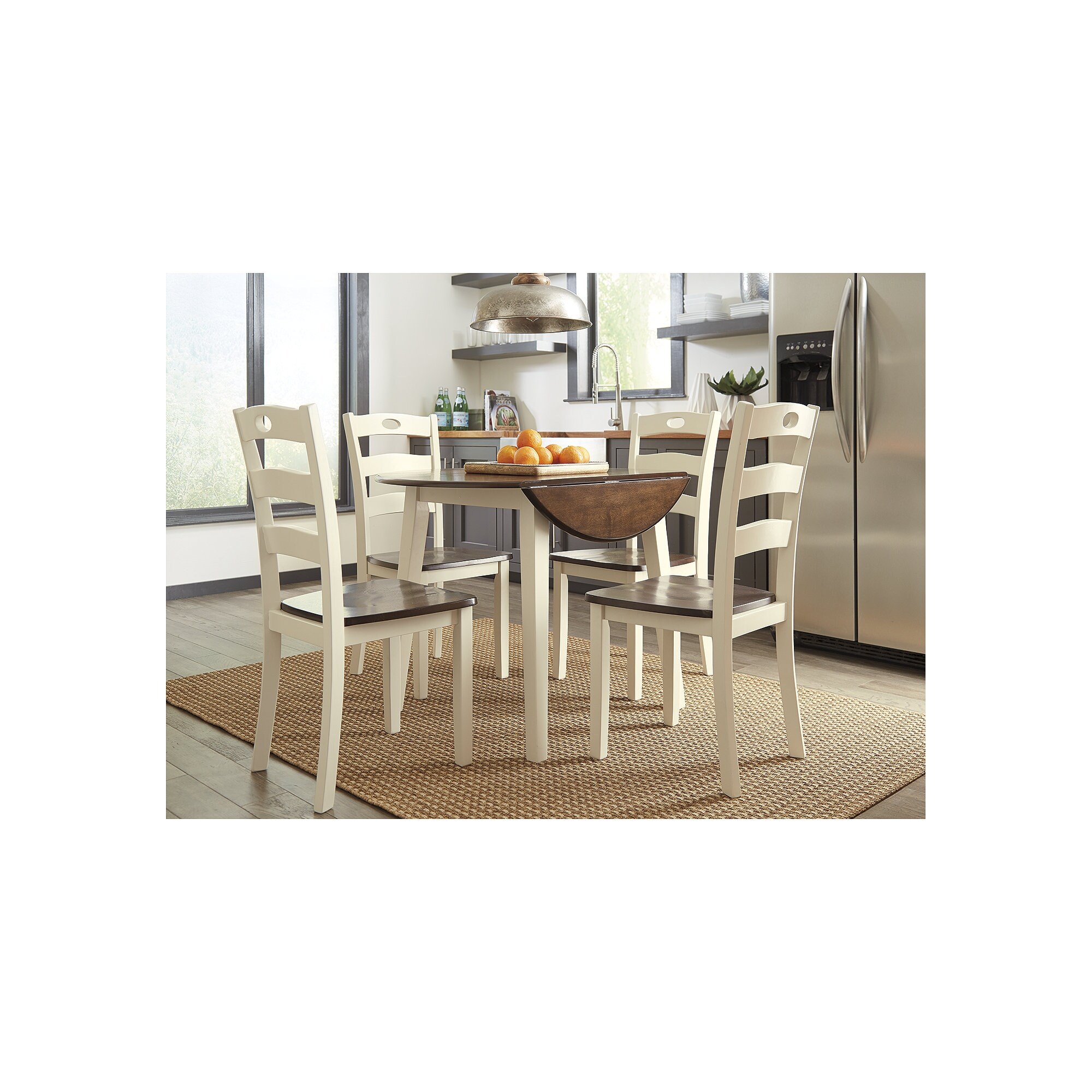 Woodanville dining table and 4 chairs 2025
