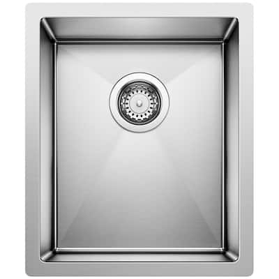 Blanco Precision R10 Small Single Bowl Stainless Steel Kitchen Sink