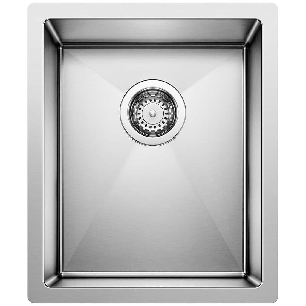 Blanco Precision R10 Small Single Bowl Stainless Steel Kitchen Sink