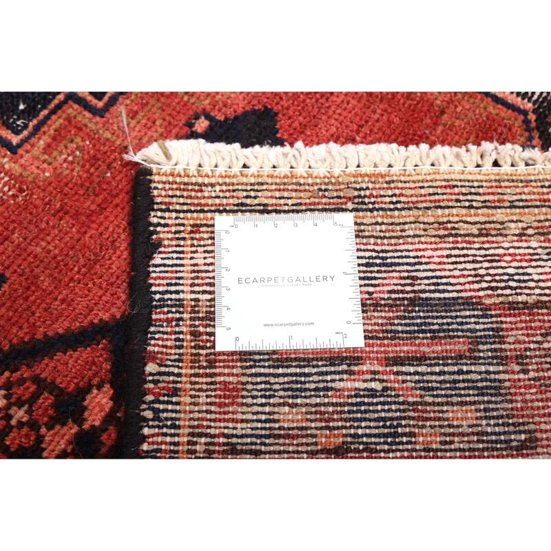 ECARPETGALLERY Hand-knotted Antalya Vintage Dark Copper Wool Rug - 4'3 x 7'5