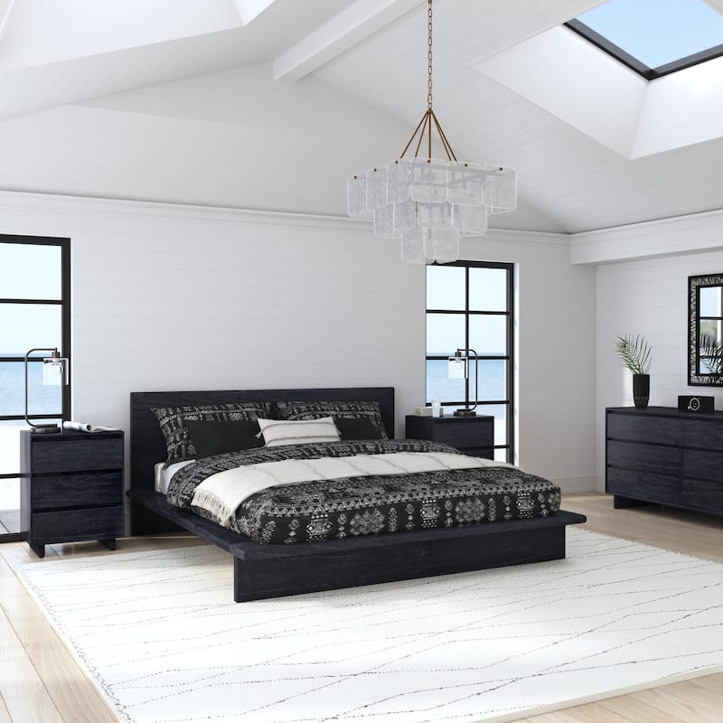 Halmstad Wood Platform Bed