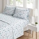 preview thumbnail 16 of 19, Intelligent Design Novelty Print Sheet Set Grey/ Blue Road Trip - Full