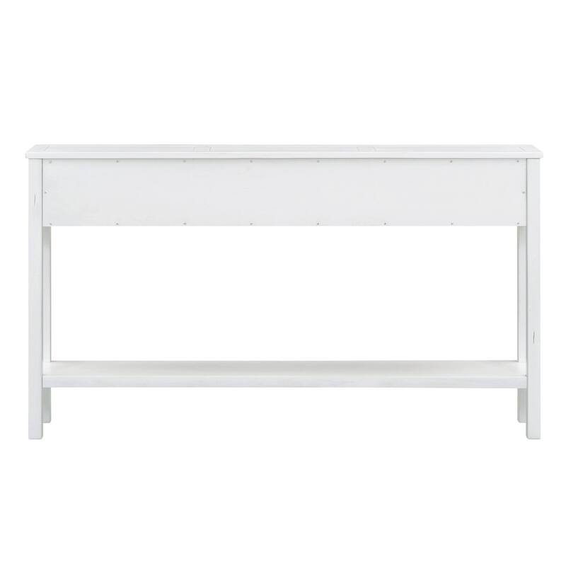 Rustic Entryway Console Table and 60" Long Sofa Table