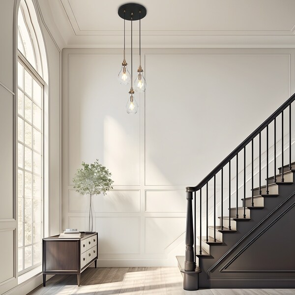 Round circle chandelier cheap