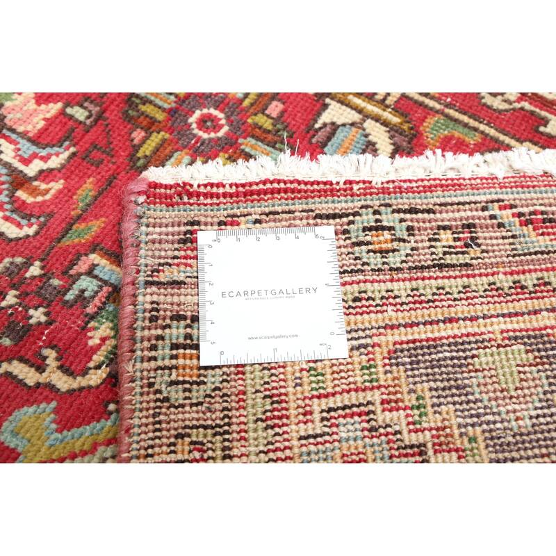 ECARPETGALLERY Hand-knotted Antalya Vintage Red Wool Rug - 6'10 x 9'7