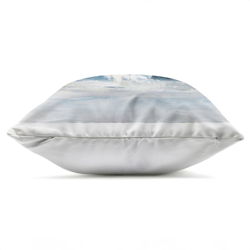 Stupell Striped Sailboat Duo Printed Outdoor Throw Pillow Design by Sally Swatland