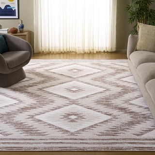 SAFAVIEH Alamo Lineke Rustic Boho Rug