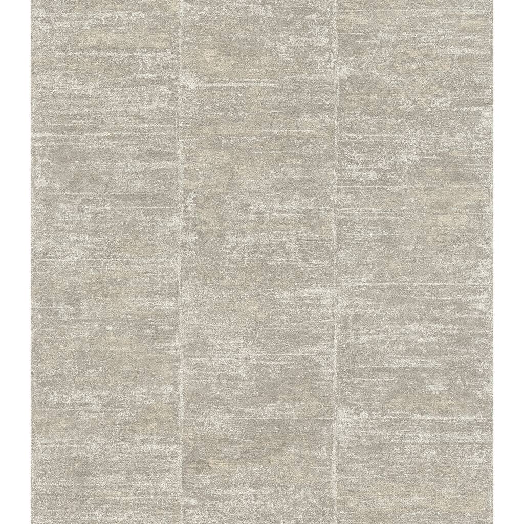 Advantage Aiko Silver Stripe Wallpaper - 20.9in x 396in x 0.025in - 20.9in x 396in x 0.025in