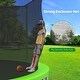 preview thumbnail 6 of 5, KISRAIS 16FT Trampoline with Balance Bar & Basketball Hoop&Ball - Green
