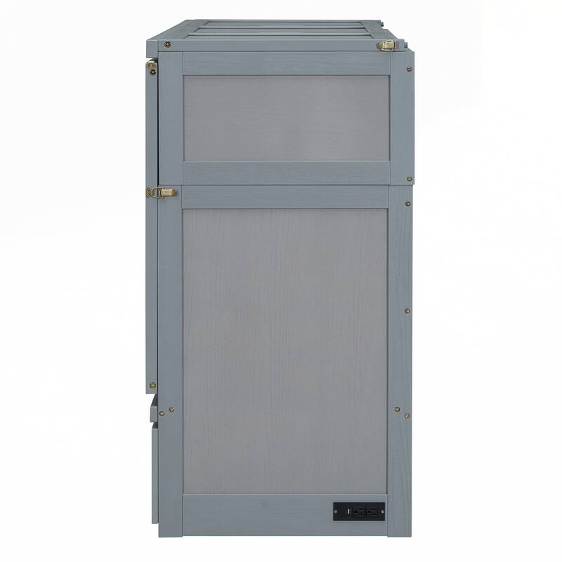 Murphy Bed with USB Port and a Large Drawer