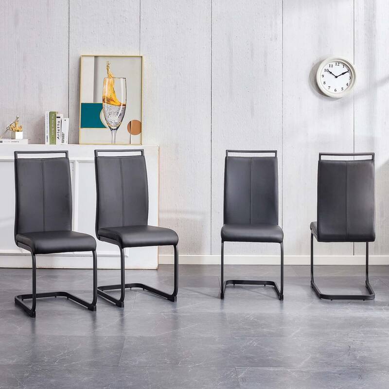 High Back Dining Chairs,Upholstered Side Chair(Set of 4)
