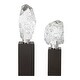 preview thumbnail 3 of 2, Uttermost Crystal Peak Sculptures Set/2