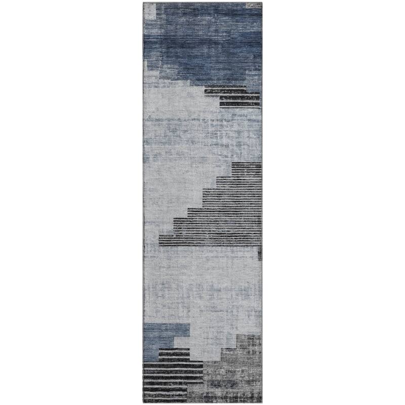 Premium Washable Super Soft Geo Global Mayfield Rug