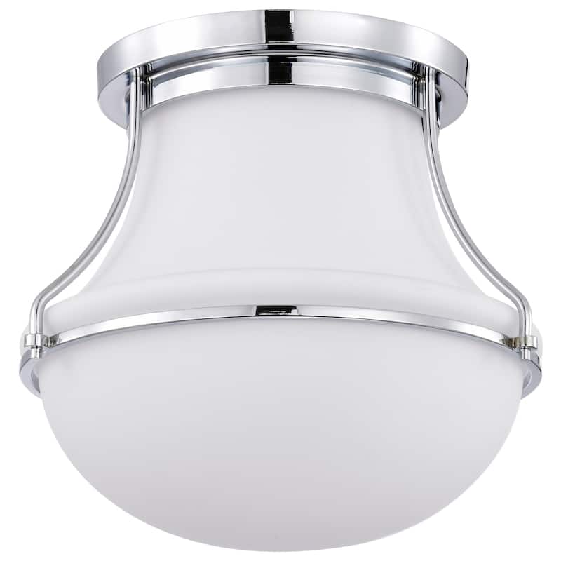 Nuvo Lighting 60/7871 Valdora 14" Wide Flush Mount Bowl Ceiling - Polished Nickel