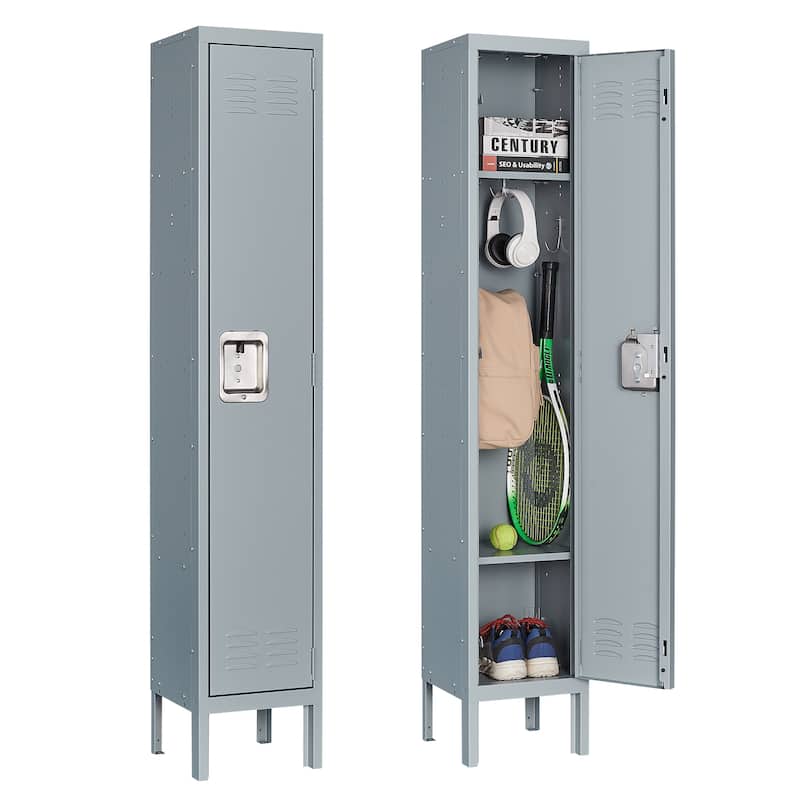 Metal Locker 1 Doors - N/A