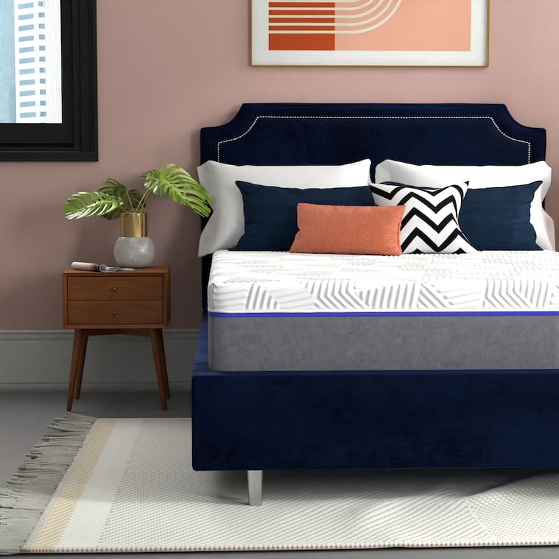 Early Bird CopperCool Performance 12" Firm Memory Foam Mattress