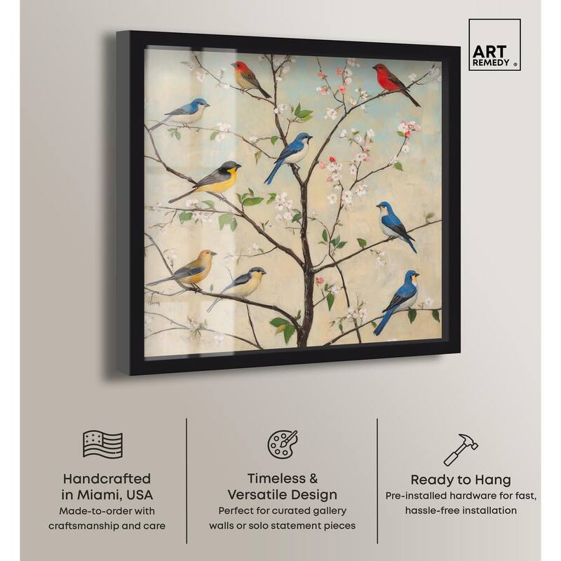 Arboreal Aria I Shadowbox by Art Remedy