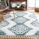 preview thumbnail 3 of 129, SAFAVIEH Moroccan Tassel Shag Iulieana Boho Tribal 2-inch Thick Rug