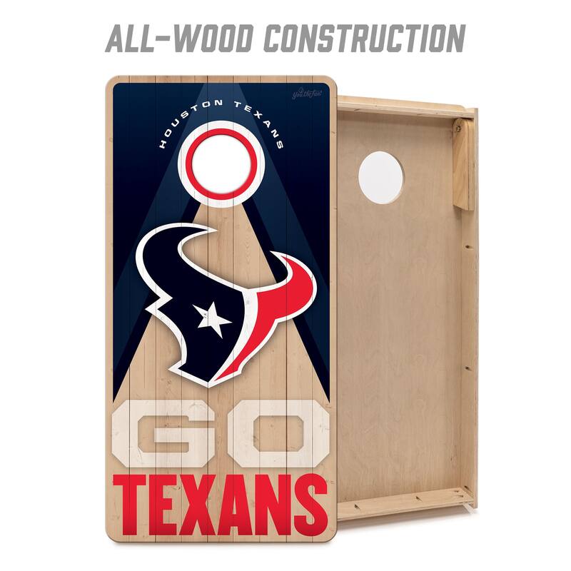 Houston Texans NFL 2x4 Professional Cornhole Board Set