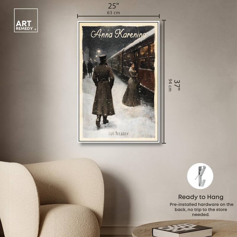 Anna Karenina Canvas by Art Remedy