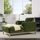 preview thumbnail 7 of 30, Knox 65" Modern Farmhouse Performance Velvet Chaise Lounge Chair