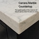 preview thumbnail 19 of 119, Lexora Abbey Bath Vanity and Carrara Marble Top