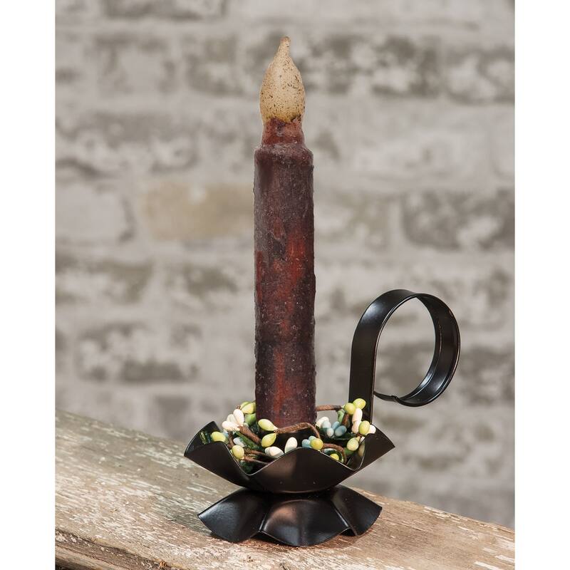 4/Pkg Burnt Burgundy Timer Tapers