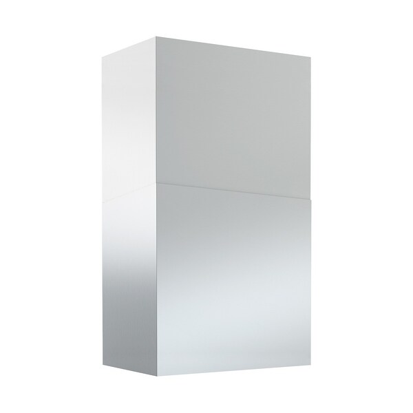 Zephyr Z1C-0176 Duct Cover Extension for up to 12 ft. Ceilings for the Titan Series 54" and 60" Range Hoods - Stainless Steel