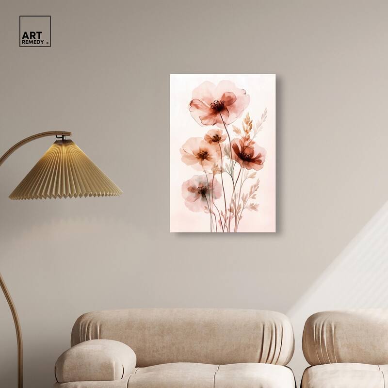 Petal Dye III Canvas by Art Remedy, Gallery Wrapped