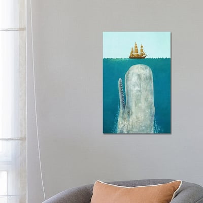 iCanvas 'The Whale' by Terry Fan Gallery-wrapped Canvas Print