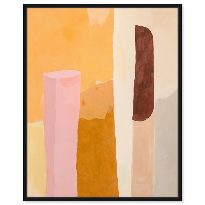 Terra Cotta Dreams Canvas by Art Remedy - 16" x 20" - Black