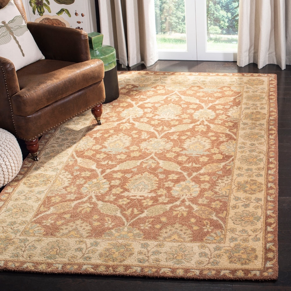 SAFAVIEH Handmade Antiquity Gigja Traditional Oriental Wool Rug