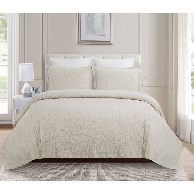 Shiloh Pebble Coverlet Set