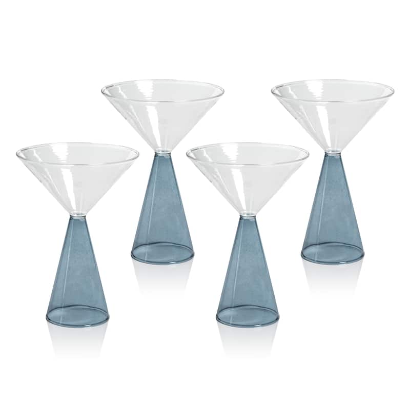 Viterbo Martini Glasses, Set of 4