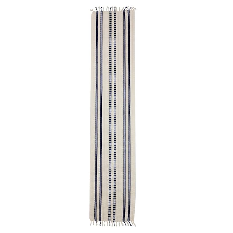 Novica Handmade Splendid Contrast Cotton Table Runner