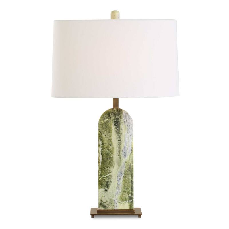 Uttermost Moorea Green Marble Table Lamp - N/A