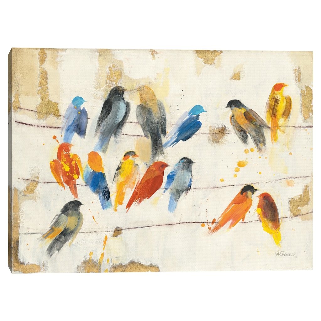 Town Meeting by Albena Hristova Canvas Art Print